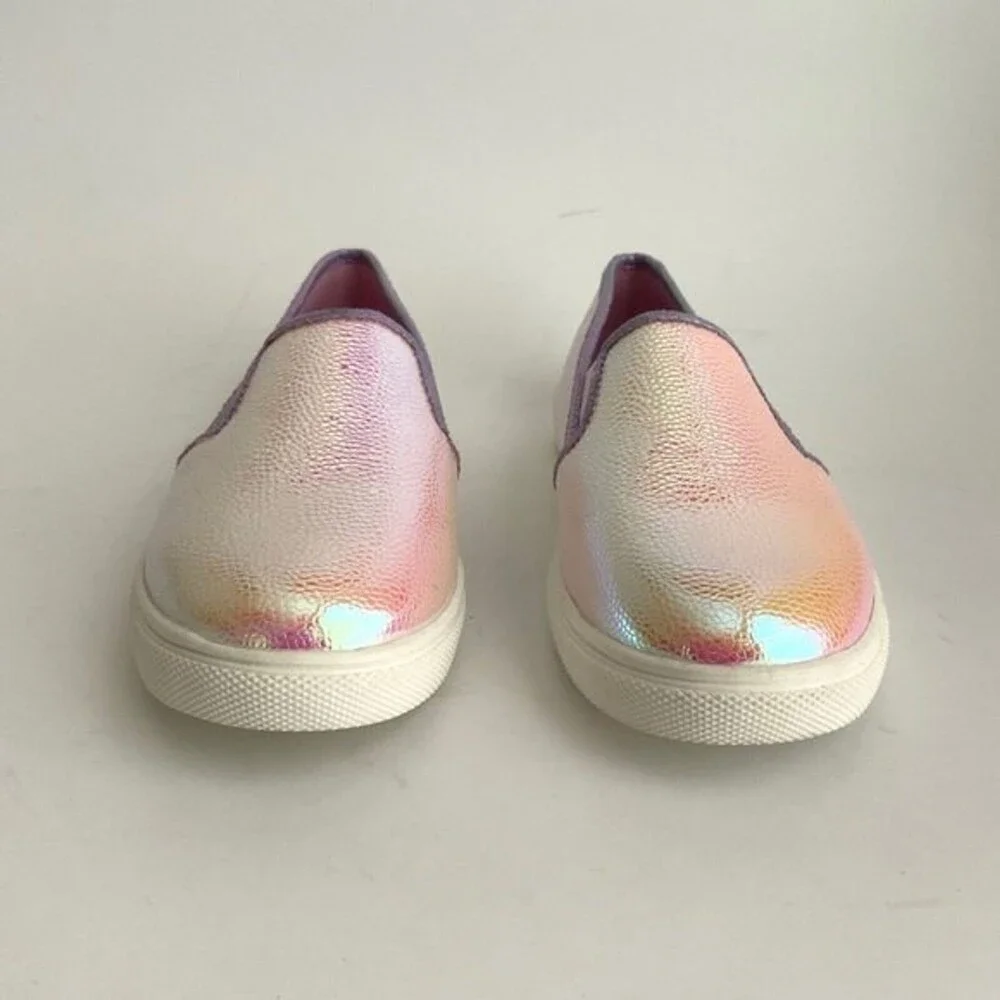 Wonder Nation Iridescent Slip-on Loafers Girls 2